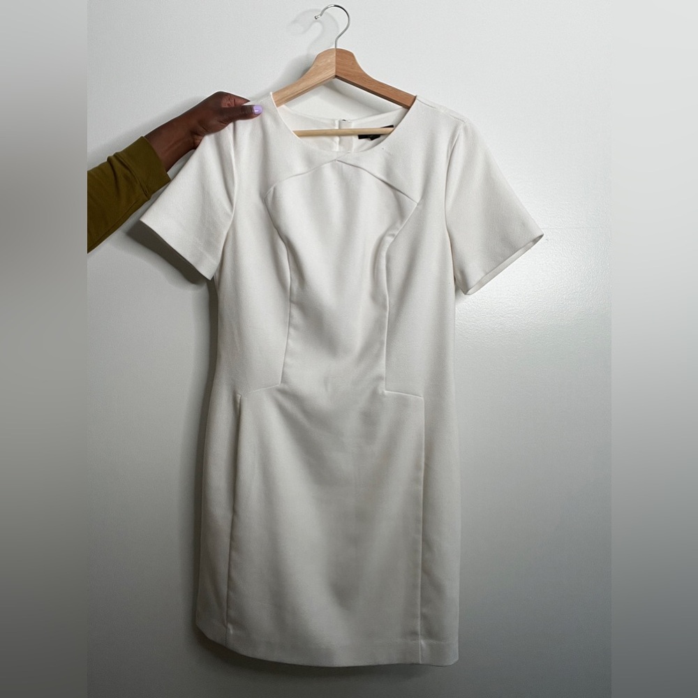 White banana republic dress